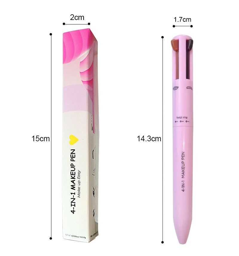 Easy Pen, Caneta maquiadora 4 em 1.