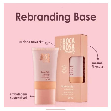 Boca Rosa Base LĂquida Matte Perfect By Payot.