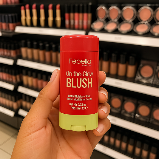 Blush Stick, batom, sombra maquiagem